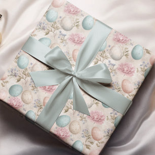 Papel de embrulho Ovos de Páscoa Pastel