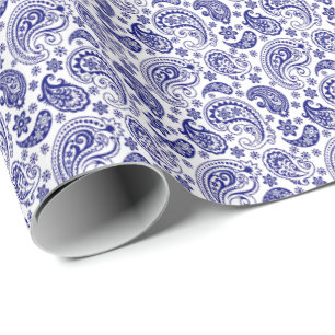 Papel de embrulho - Paisley Francês Charme Despoja