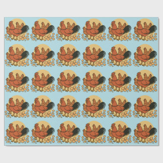 Papel de embrulho para amantes de frango