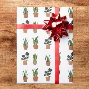 Papel de embrulho para amantes de plantas
