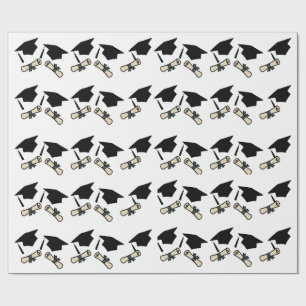 Papel de Embrulho para Celebração de Formatura