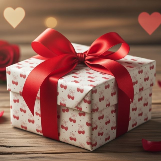 Papel de embrulho para Dia dos Namorados Cute Love (Criador carregado)