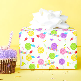 Papel de embrulho para doces e doces