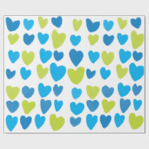 Papel de embrulho para feriados Joyful Heart