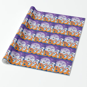 Papel de embrulho para festa de Halloween