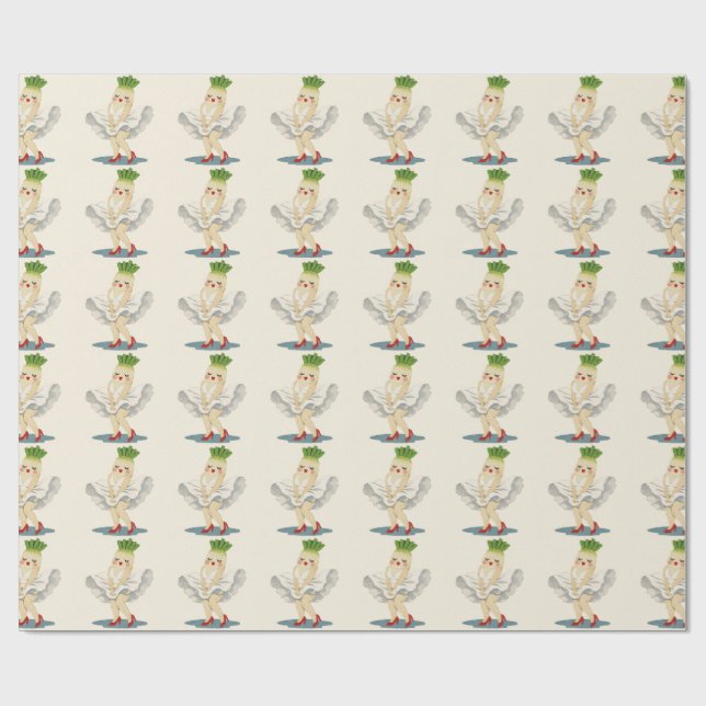 Papel de embrulho para festa no jardim (Aberto)