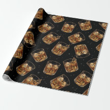 Papel de embrulho para o Dia dos Pais amante de Wh