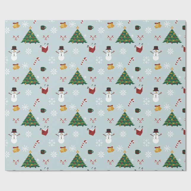 Papel de embrulho para o Natal (Aberto)