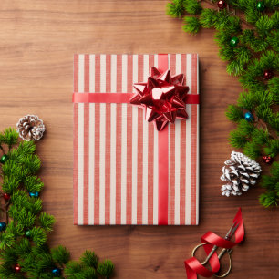 Papel de embrulho para o Natal em estilo retrô.