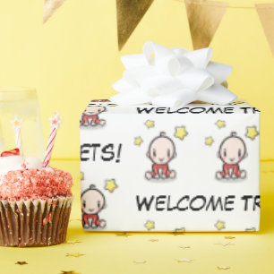 papel de embrulho para pratos de bebês para triple