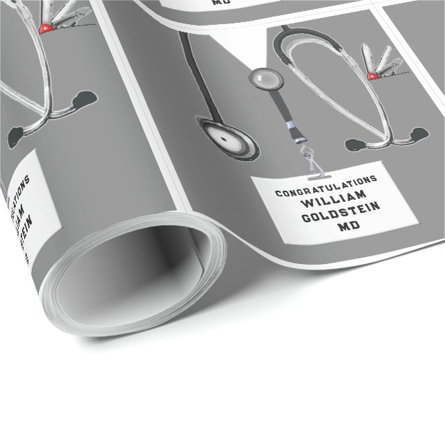 Papel de embrulho para presente de formatura em me (Ponta do rolo)