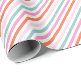 Papel de embrulho para presente de Natal com distr