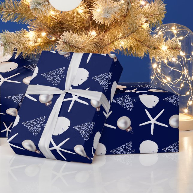 Papel de embrulho para presente de Natal tropical  (Feriados)