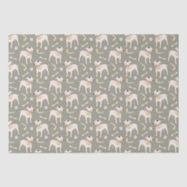 Papel de embrulho para presente do cachorro divert