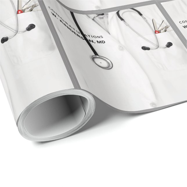 Papel de embrulho para presente personalizado de m (Ponta do rolo)