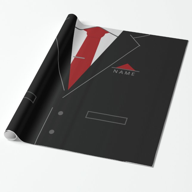 Papel de embrulho para presentes personalizados co (Desenrolado)