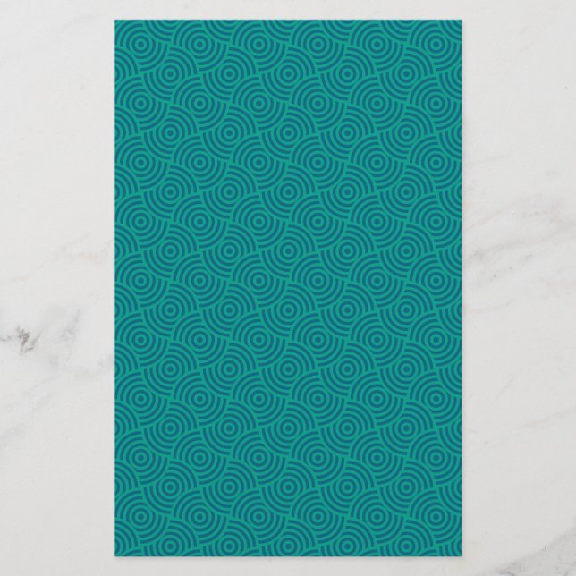 Papel de embrulho para sabonete com design de círc (Frente)