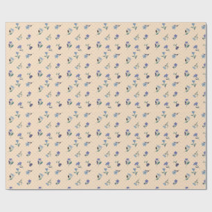 Papel de embrulho Peachify Pastel Blooms