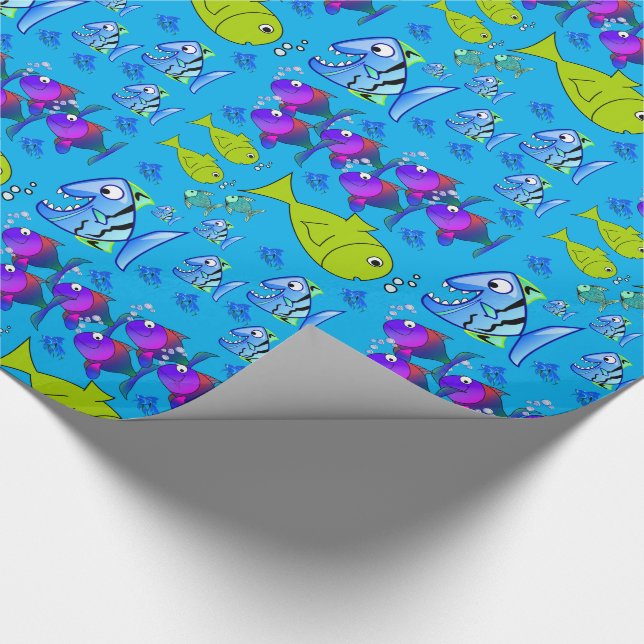 Papel de embrulho Peixe (Ponta)