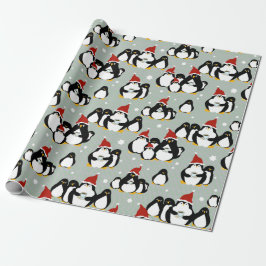 Papel de embrulho penguin