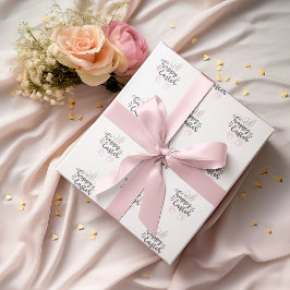 Papel de embrulho personalizado de Páscoa doce