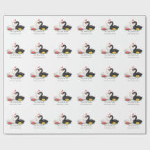 Papel de embrulho personalizado Duas Corações Um A