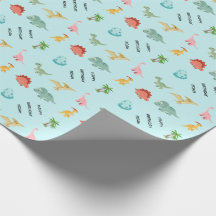 Papel de embrulho personalizado para aniversário d