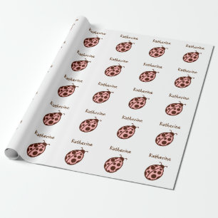 Papel de embrulho personalizado para festa de aniv