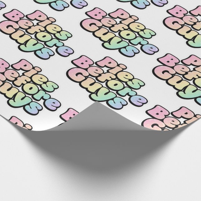 Papel de Embrulho Pies Before Guys (Ponta)