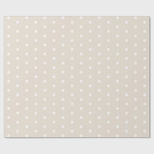 Papel de embrulho pontilhado vintage minimalista