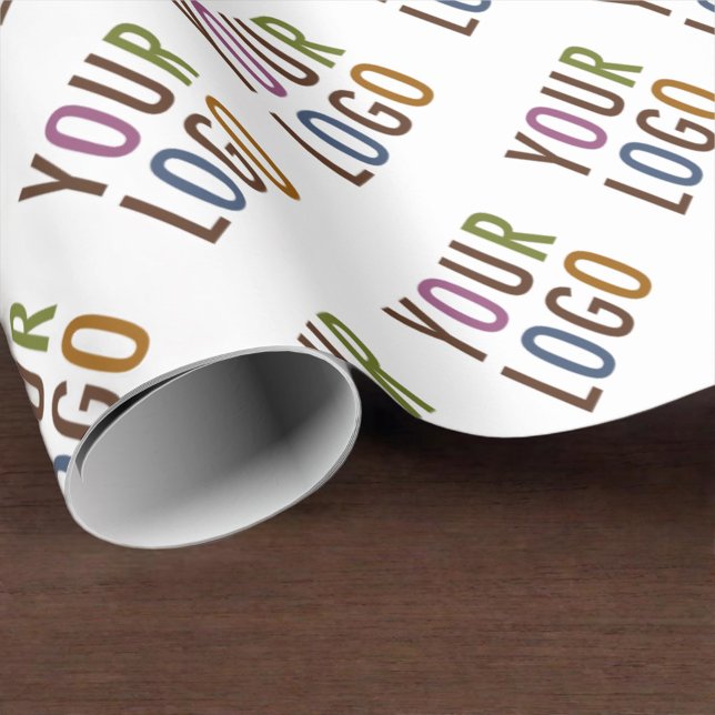 Papel de Embrulho Premium com Logotipo Personaliza (MISOOK Wrapping Paper with Logo)