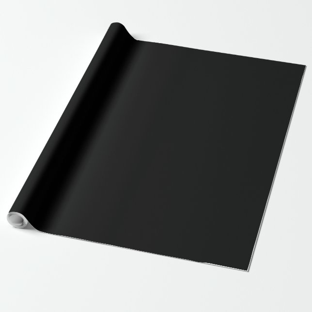 Papel de embrulho preto (Desenrolado)