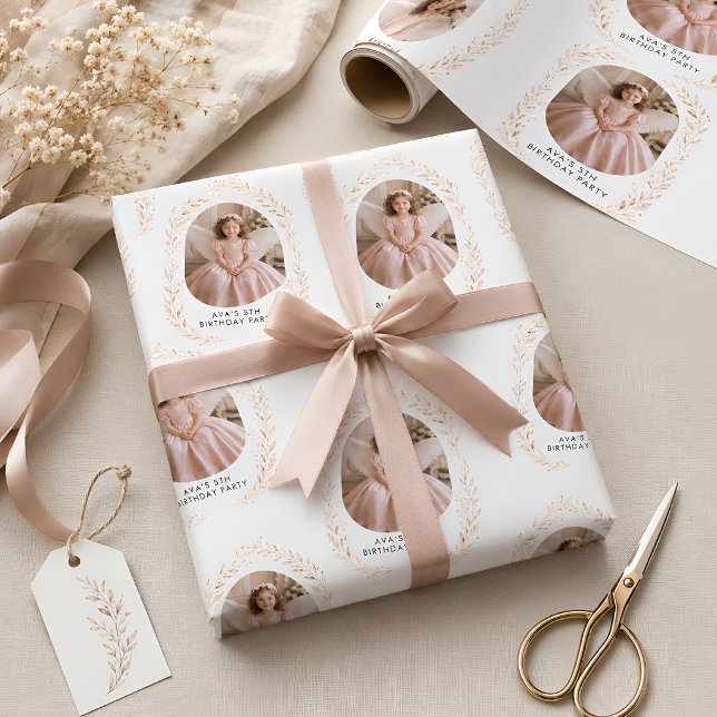 Papel de embrulho Princesa Anjo (Criador carregado)