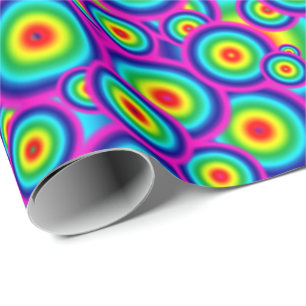 Papel de embrulho psicodélico Psycho