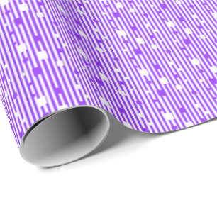 Papel de embrulho Purple Haze Squares