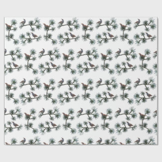 Papel de embrulho Quail Pine