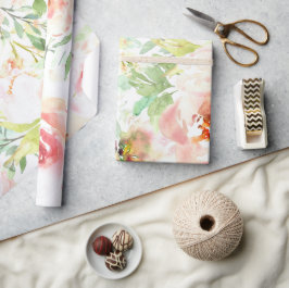 Papel de embrulho Rose Shabby Chic – Floral Vintag