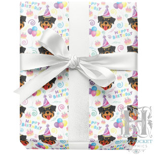 Papel de embrulho Rottweiler