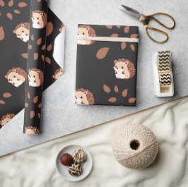 Papel de embrulho sem costura, preto escuro, de ou