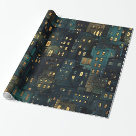 Papel de embrulho Silent Night Windows