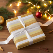 Papel de embrulho simplesmente dourado para listra