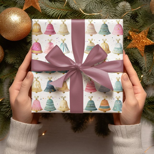Papel de embrulho sinos de Natal (Criador carregado)