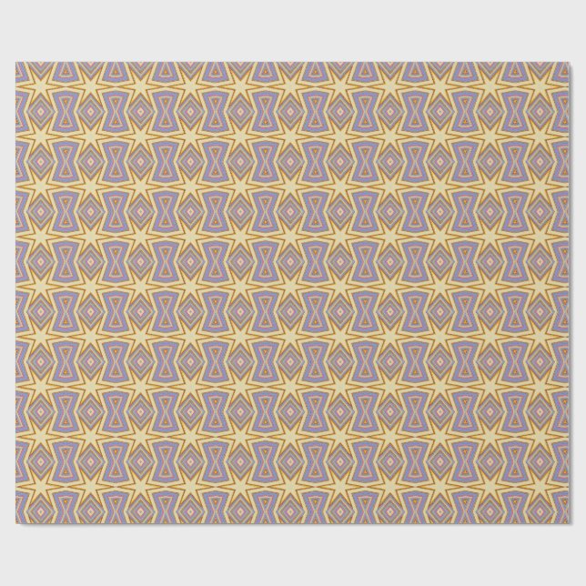 Papel de embrulho Solar Star e Diamond (Aberto)