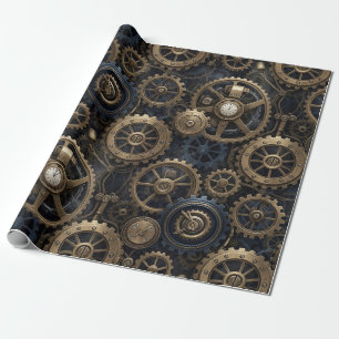 Papel de embrulho Steampunk