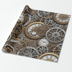 Papel de embrulho Steampunk
