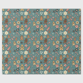 Papel de embrulho Sugarplum Swirls
