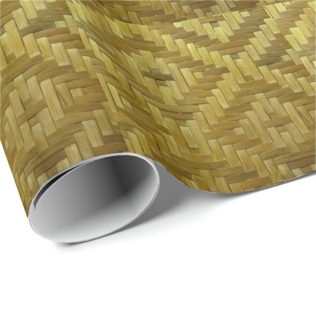 Papel de embrulho temático havaiano tropical do (Ponta do rolo)