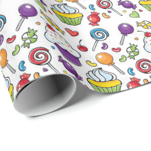 Papel de Embrulho - Todas as Coisas Doces