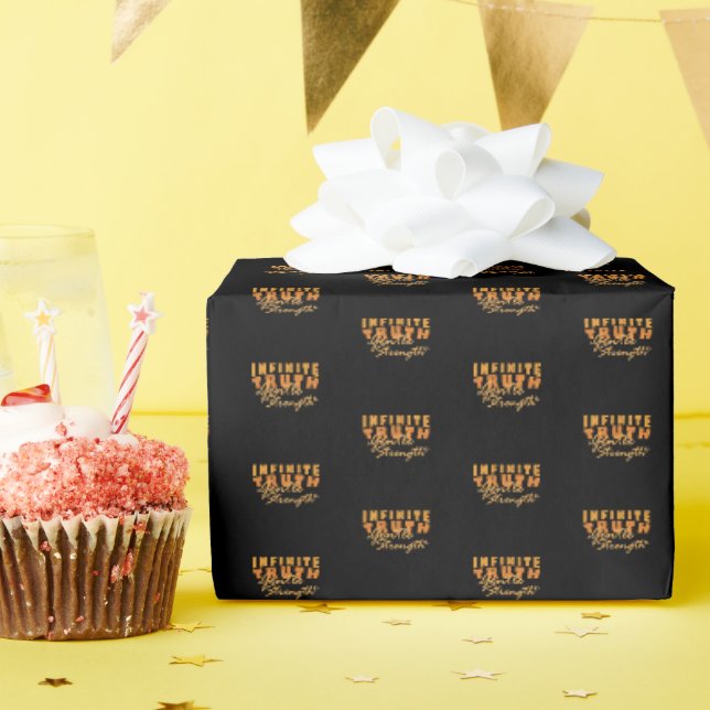 Papel de embrulho Verdade Infinita, Força Suave (Festa de aniversário)
