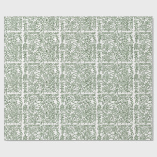 Papel de embrulho verde de Natal